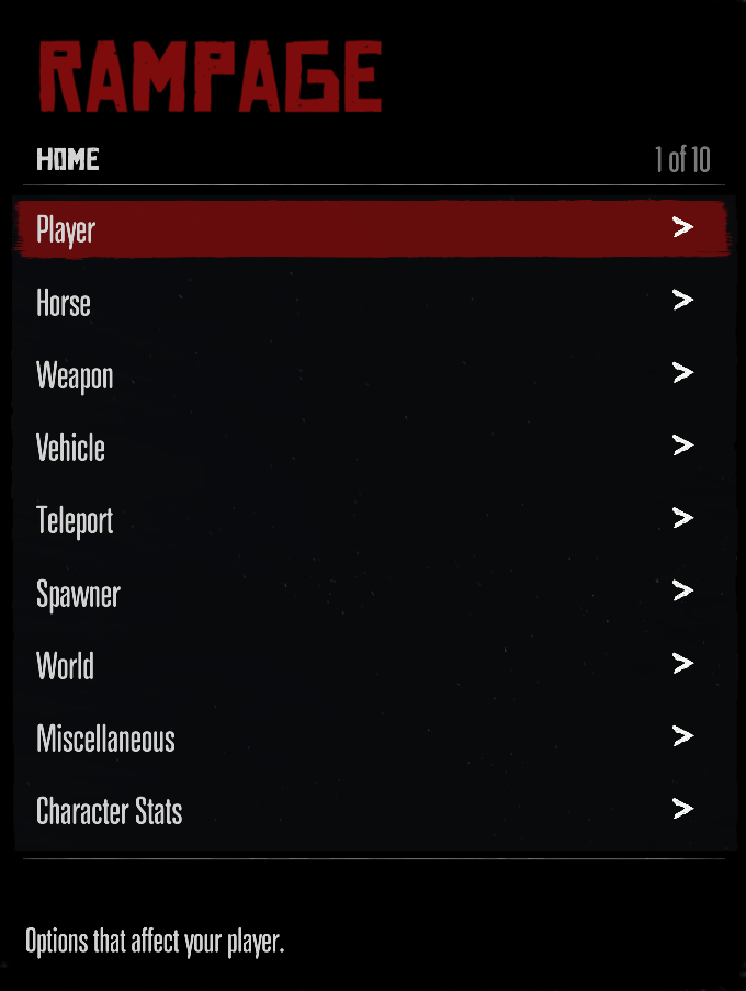 Rampage Trainer logo